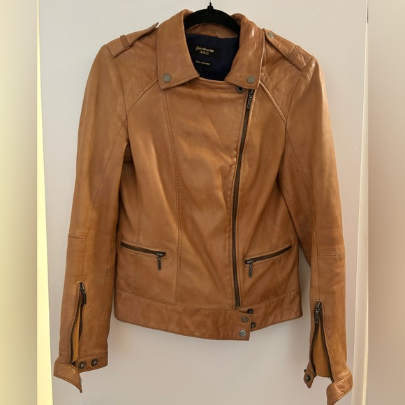 Stradivarious Real Leather Jacket - Picture 2 of 13